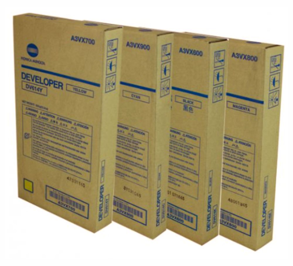 دولوپر فابریک کونیکا مینولتا ست چهاررنگ 614