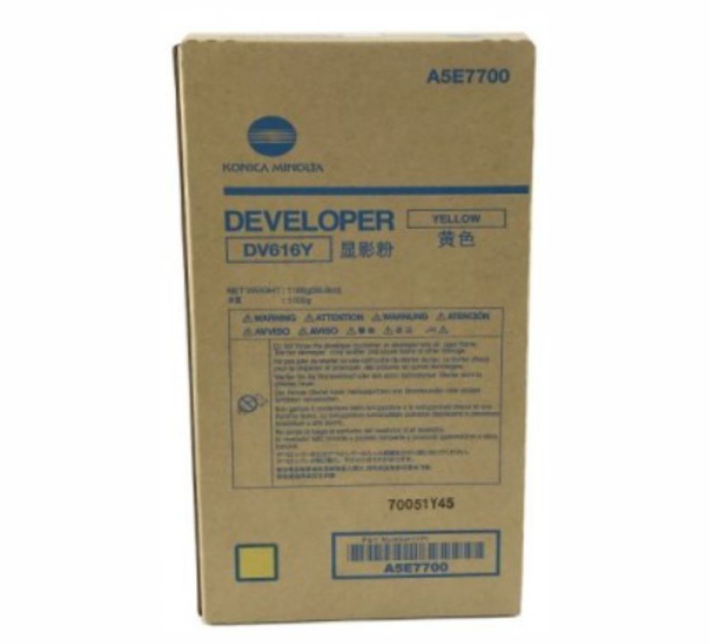 دولوپر فابریک کونیکا مینولتا  زرد 616